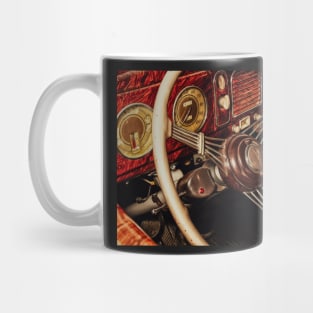 1938 Ford V8 Art Deco Wheel 2 Mug